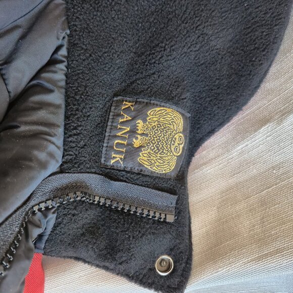 Kanuk Red hooded Parka/ Coat  Made in Canada - Picture 3 of 15